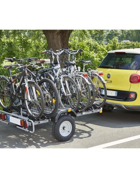 Porta-bicicletas de reboque Mottez para 6 bicicletas